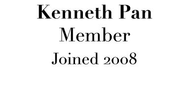 Kenneth Pan Member Joined 2008 