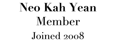 Neo Kah Yean Member Joined 2008 