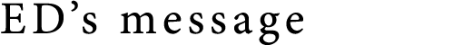 ED s message