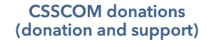 CSSCOM donations (donation and support) 